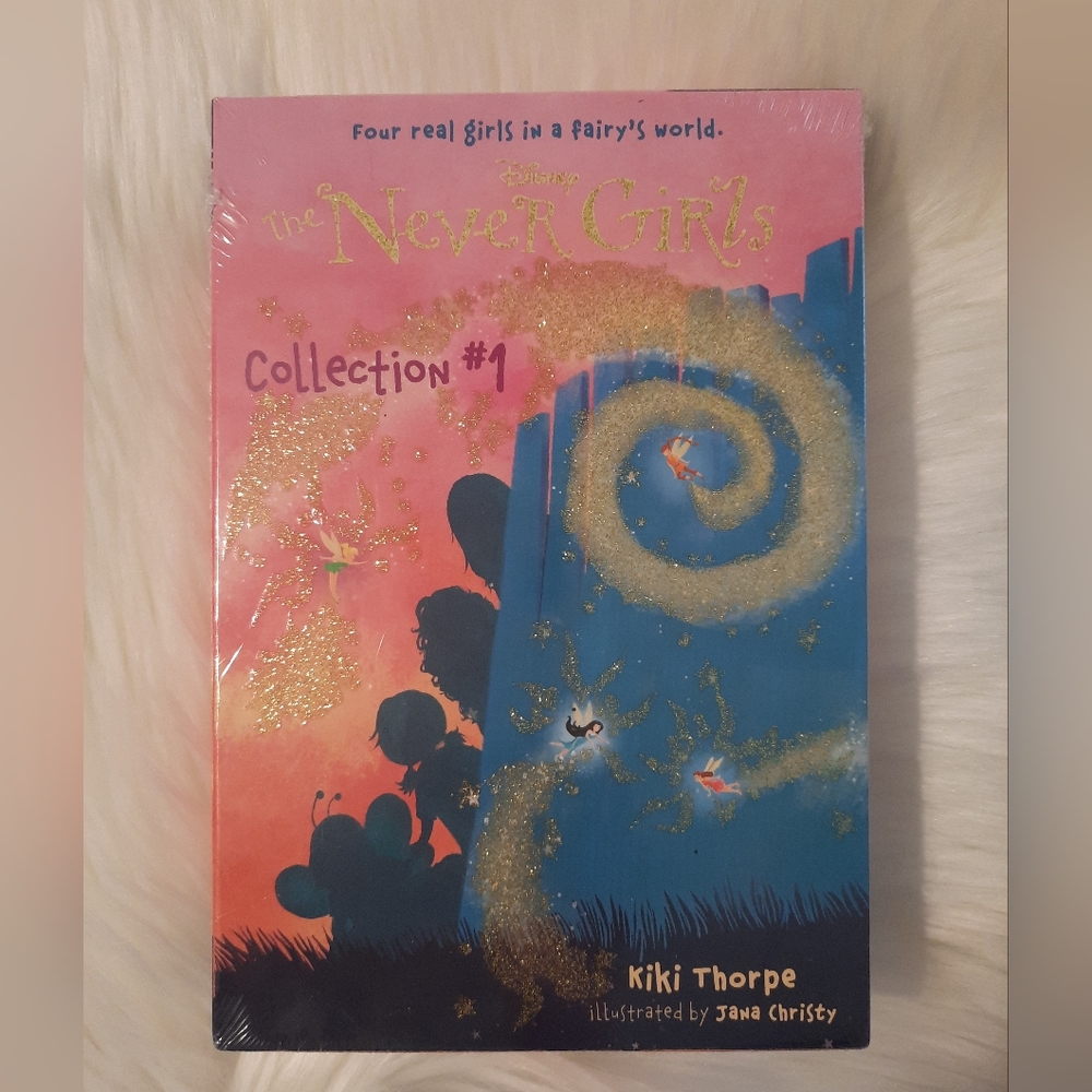 Disney "The Never Girls" Book Series- Collection 1-4 book set-Aurhor Kiki Thorpe